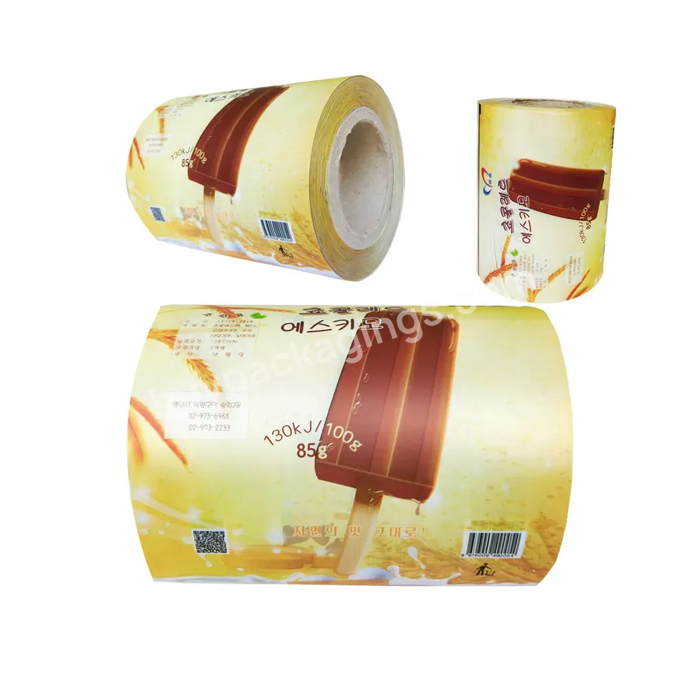 China Suppliers Food Packaging Laminating Plastic Film Rolls For Ice Cream Chip Candy - Buy Plastic Film Rolls,Packaging Film Roll,Laminating Film Roll.