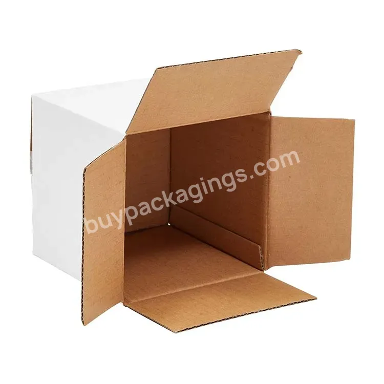 China Top Manufacturer Custom Corrugated Cardboard Shipping Packaging White 8x8x6 Shipping Box - Buy White 8x8x6 Shipping Box,Corrugated Cardboard Shipping Packaging,White Carton Box Custom Shipping Box Carton Box.