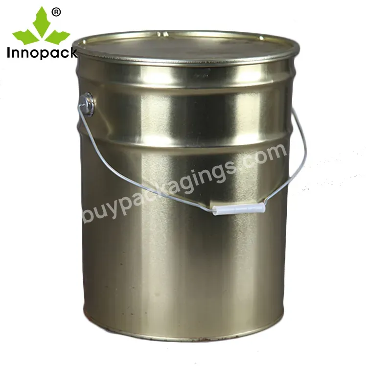 Chinese Manufacturer High Quality Cheap 18l Metal Bucket In Low Price - Buy Galvanized Metal Buckets,Metal Paint Bucket,Metal Bucket With Lock Ring Lid.