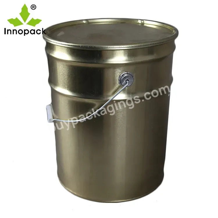 Chinese Manufacturer High Quality Cheap 18l Metal Bucket In Low Price - Buy Galvanized Metal Buckets,Metal Paint Bucket,Metal Bucket With Lock Ring Lid.