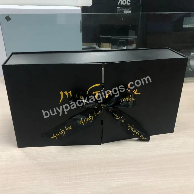 Christmas Coffee Mug Cup Packaging Boxes Custom Two Open Door Ribbon Cup Package Rigid Gift Box - Buy Cup Box,Cup Package Gift Box,Cup Packaging Boxes.
