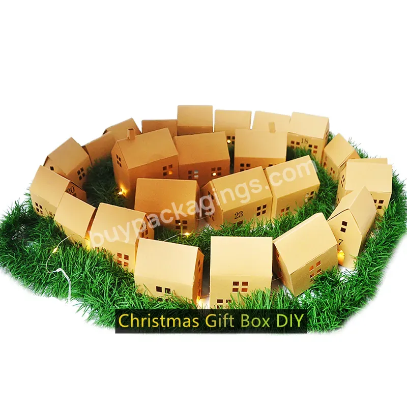 Christmas Gift Box Custom Wholesale 24 25 Day Christmas Advent Calendar Box - Buy Christmas Advent Calendar Box,Christmas Gift Box,Custom Advent Calendar Box.