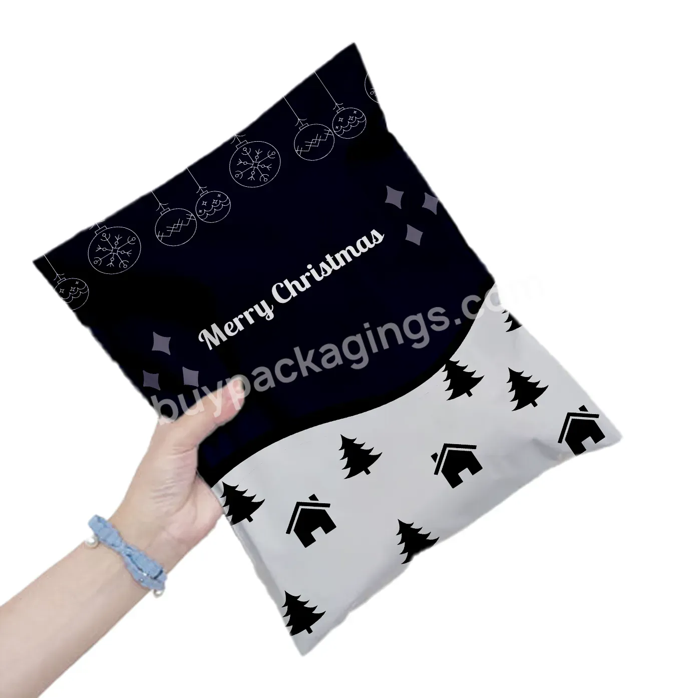 Christmas Logistics Packaging Business Packages Biodegradable Courier Shipping Bags Custom Compostable Wholesale Poly Mailer - Buy Poly Mailer,Wholesale Poly Mailers,Custom Compostable Poly Mailer Bags.