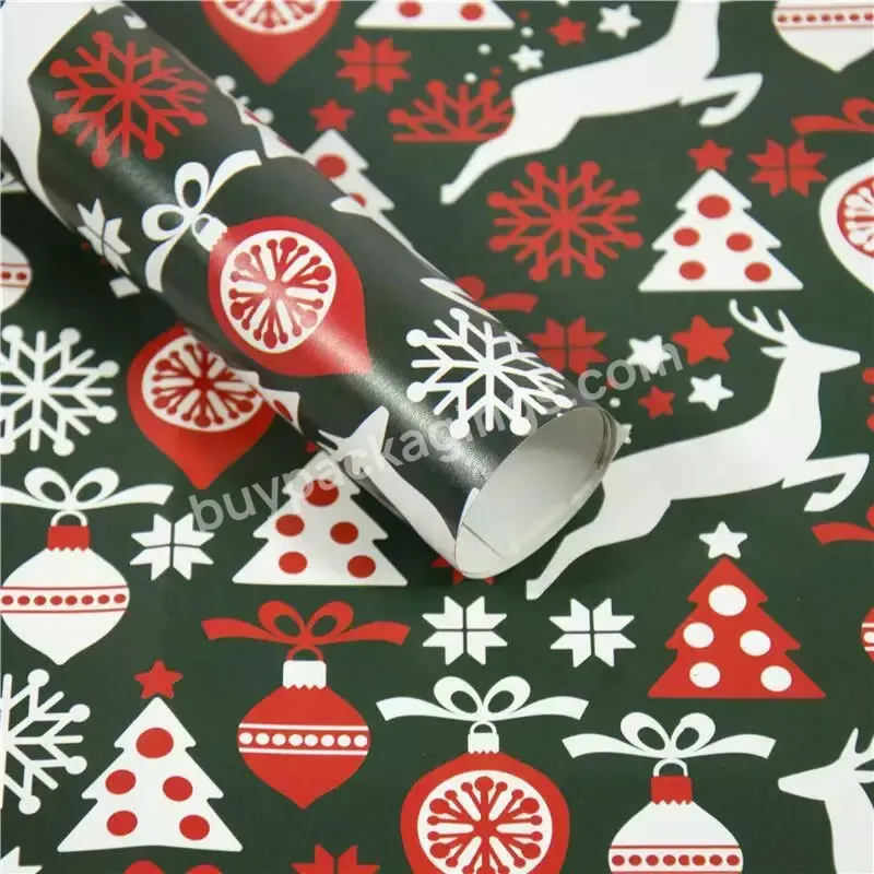 Christmas Tissue Wrapping Paper Wrapping Paper For Clothing Garment Shop Wrapping Paper For Packaging Cloth /gift - Buy Christmas Wrapping Paper,Wrapping Paper Christmas,Christmas Gift Wrapping Paper.