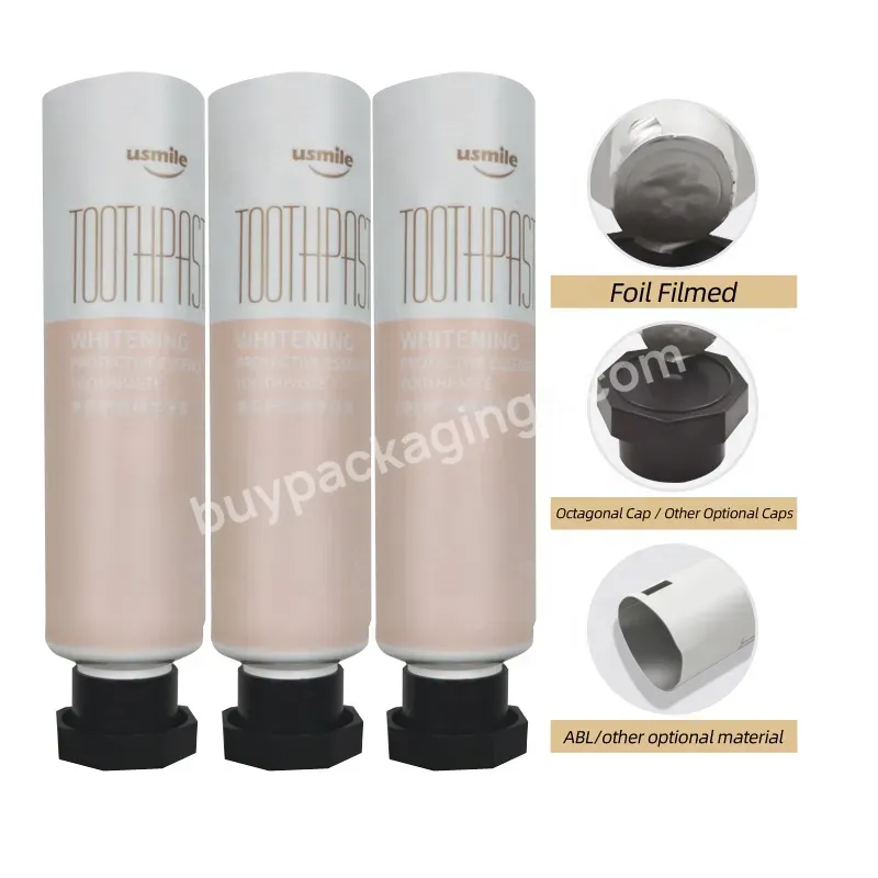 Cleanser Plastic Packaging Soft Tube For Cosmetic Hand Cream Round Plastic Packaging Tube With Screw Cap - Buy Octagonal Aluminum Tubes Squeeze Tube Plastic Cream Tube Soft Tube Cosmetic Tka,Hand Cream Aluminum Tube For Cosmetic Soft Touch Plastic Co