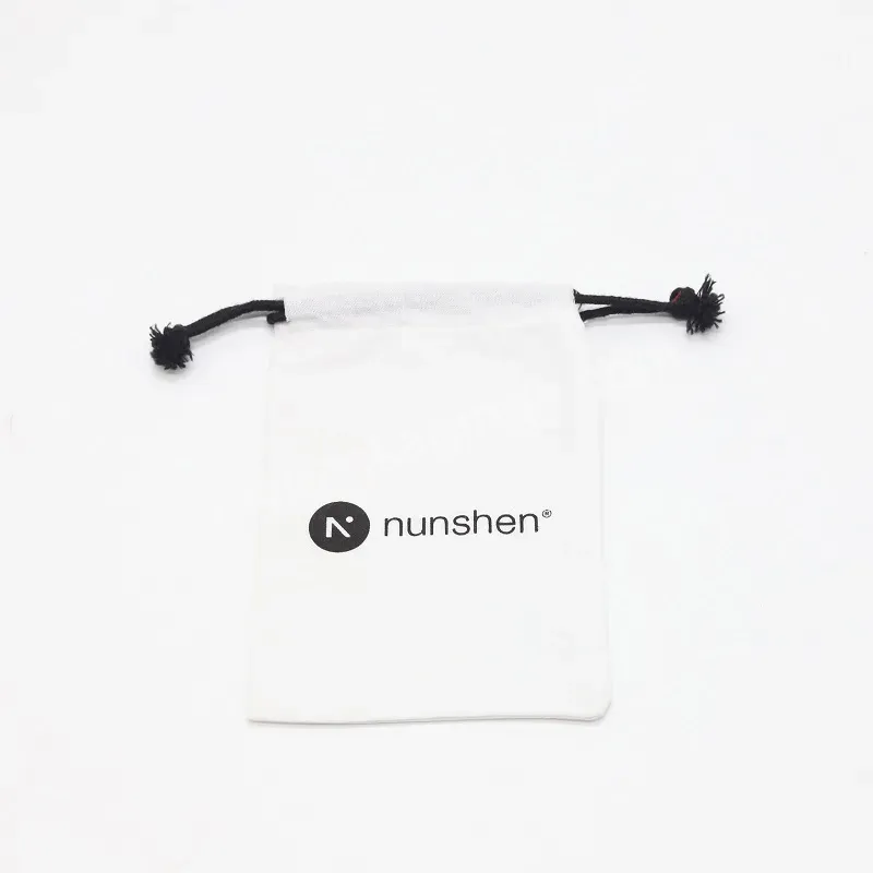 Clear Jewelry Storage Packing Pouch Personalized Cotton Linen Jewelry Travel Bags With Custom Logo