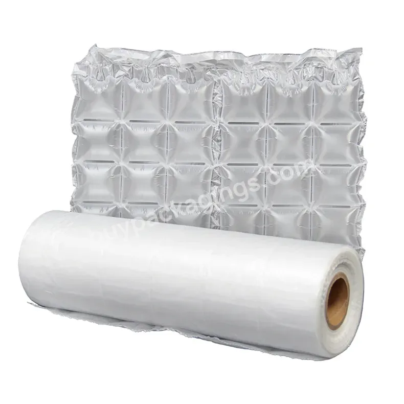 Clear Ldpe Material Air Cushion Bubble Film Wrap Protective Film Pe For Express Protect 50 Rolls 40*32cm Fragile Goods - Buy Air Cushion Bubble Film Wrap,Air Filling Cushion Packaging,Air Cushion Express Protect Bag.