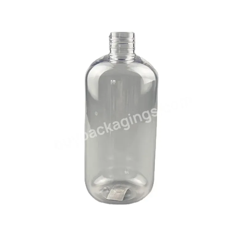 Clear Pet Plastic Round Bottle With Round Shoulder - Buy Molded Plastic Packaging,Clear Plastic Retail Packaging,Plastic Tube Packaging.