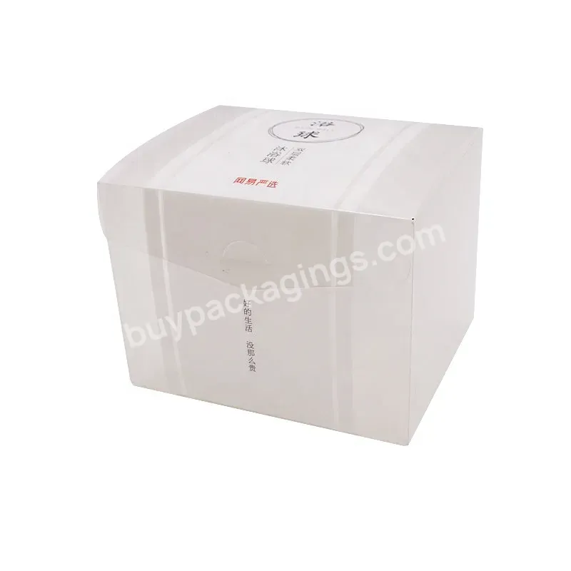 Clear Plastic Pvc Packaging Boxes High Transparent Clear Pet Rpet Plastic Retail Packaging Box
