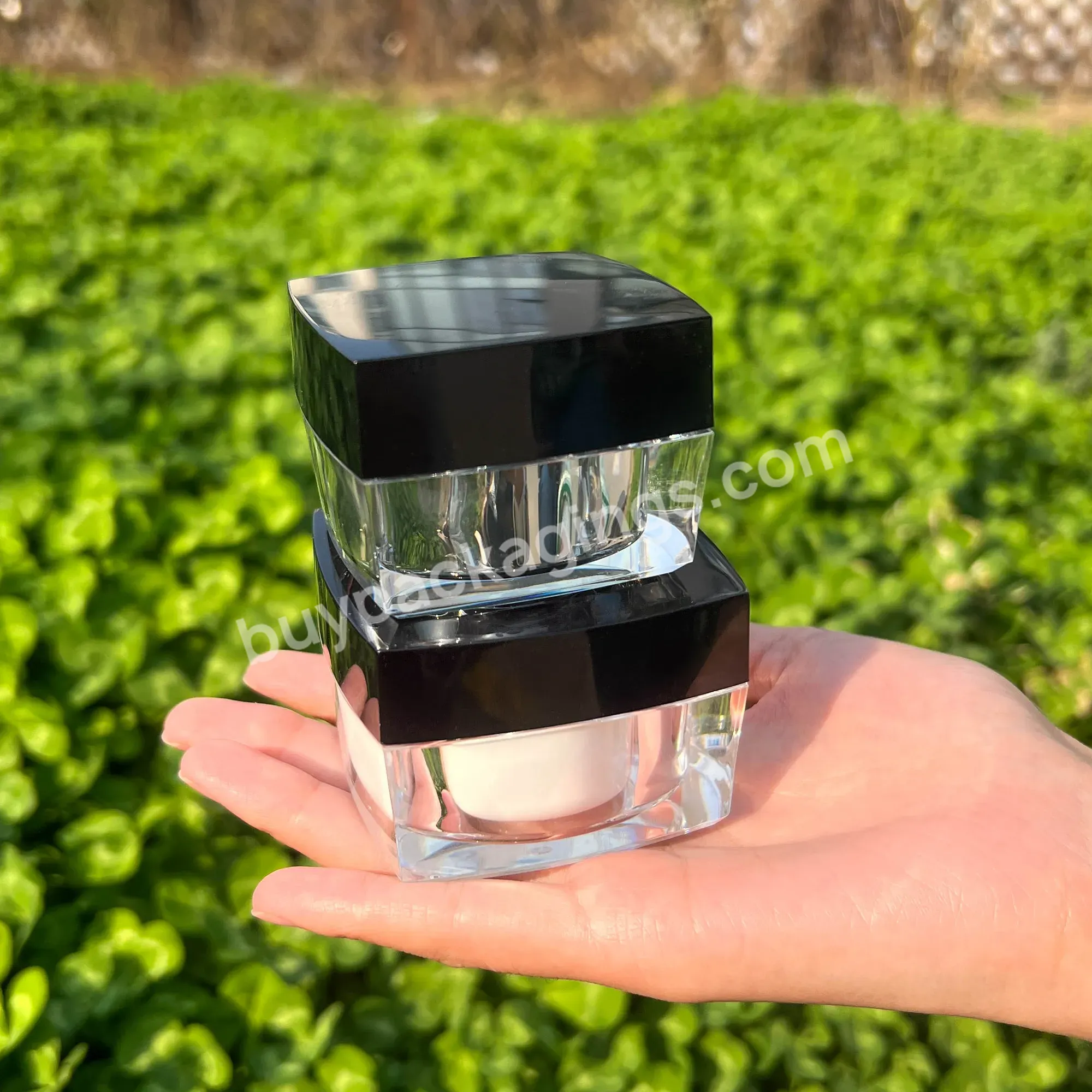 Clear Plastic Square Acrylic Cream Jar 15g 30g 50g Luxury Empty Acrylic Plastic Cosmetic Packaging Cream Container - Buy Acrylic Bottles For Cosmetics Skin Care Bottle Cosmetic Bottle Skin Care Packaging Cosmetic Plastic Lotion Bottle,Acrylic Cream J