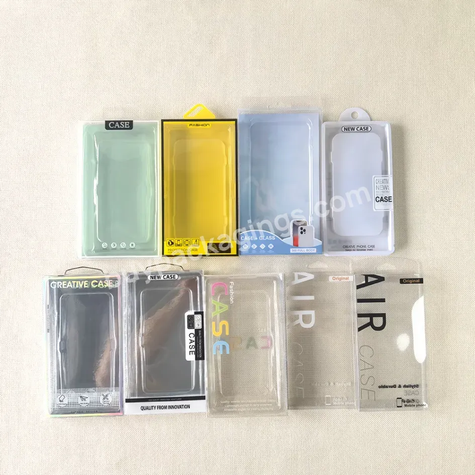 Clear Pvc Pet Packaging Box For Airpods Case Electronic Products Plastic Box Blister Inner Support Plastic Phone Case Boxes - Buy Mobile Phone Case Packaging Mobile Phone Case Packaging Box Airpods Case Packaging Box,Phone Case Cardboard Box Folding