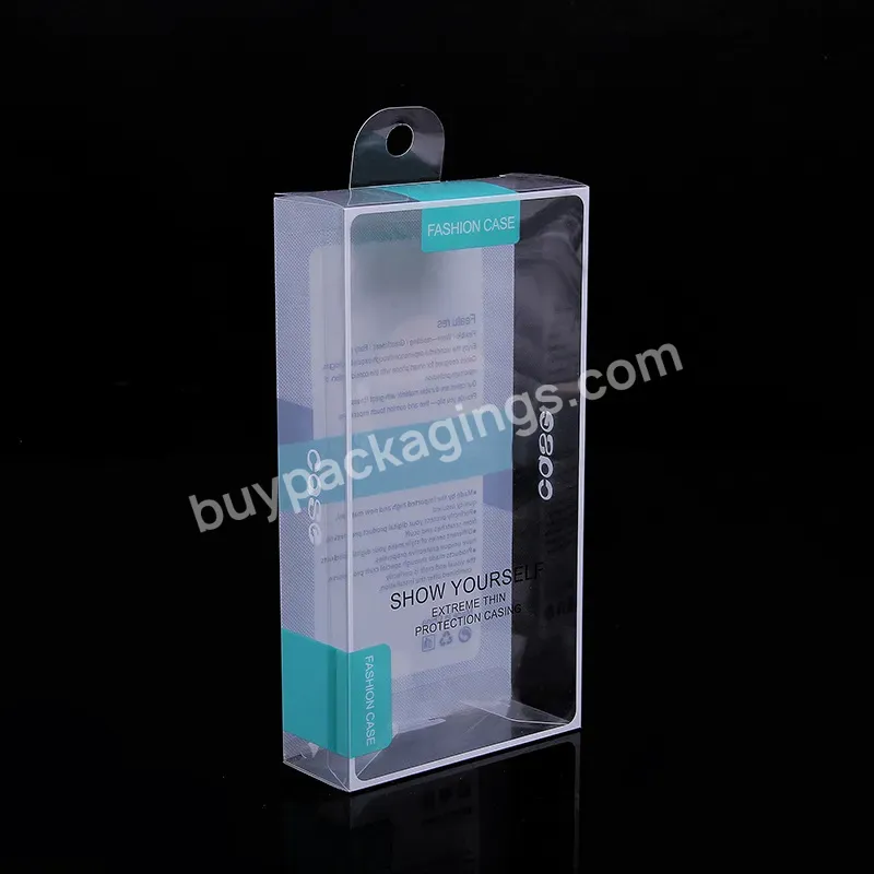 Clear Small Plastic Box Pvc Window Foldable Hanging Cosmetic Plastic Pet Pvc Box Packaging - Buy Pvc Box Packaging,Clear Pvc Box Packaging,Packaging Box With Clear Pvc Window.