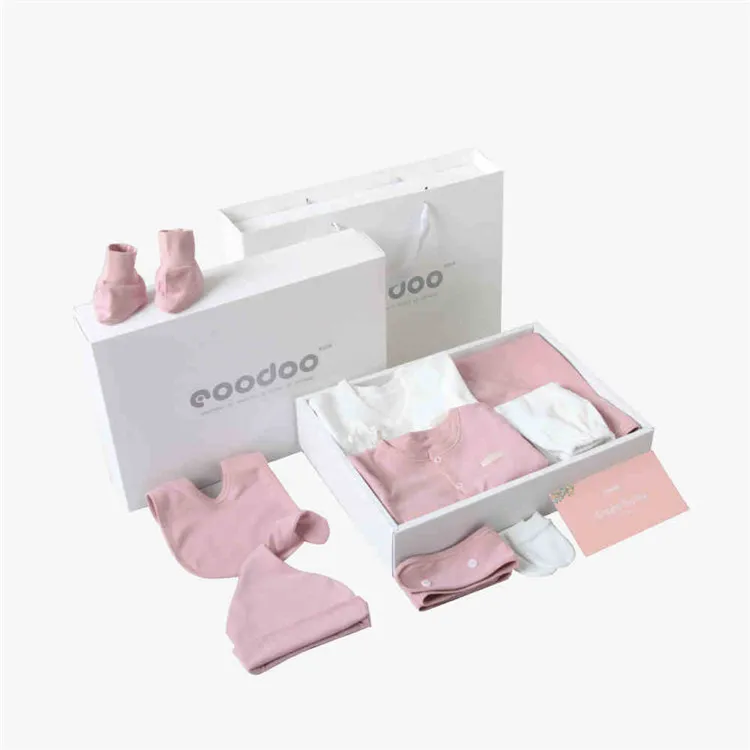 clothes set packaging new born baby box shower gift