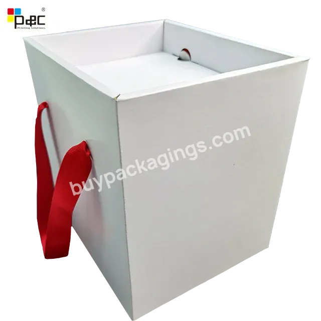Cmyk Printing Custom Design Corrugated Display Counter Box With Ribbon For Jewelry - Buy Cmyk Printing Custom Design,Corrugated Display Counter Box,Box With Ribbon For Jewelry.