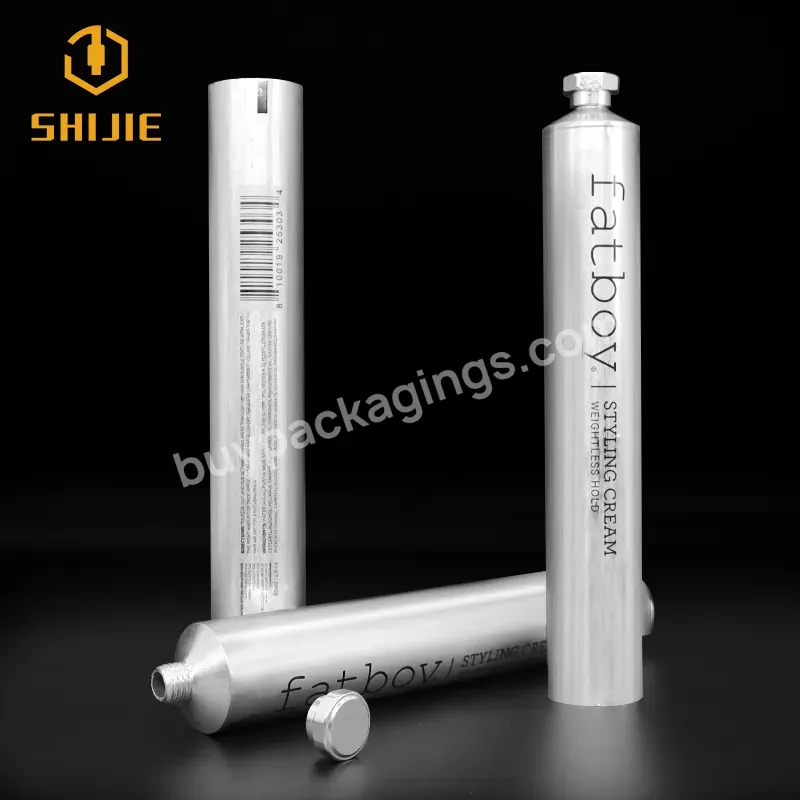 Collapsible Cosmetic Toothpaste Cream Tube Empty Full Aluminum D28 40ml 50ml 60ml 80ml Sliver Or Custom Color 5 Layers Available