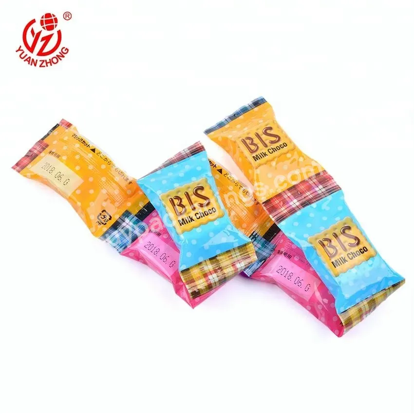 Colorful Customized Printing Snack Packaging Plastic Bag Heat Sealable Sachet / Back Sealed Plastic Bag - Buy Biscuit Packaging Bag,Printing Bag,Snack Sachet.