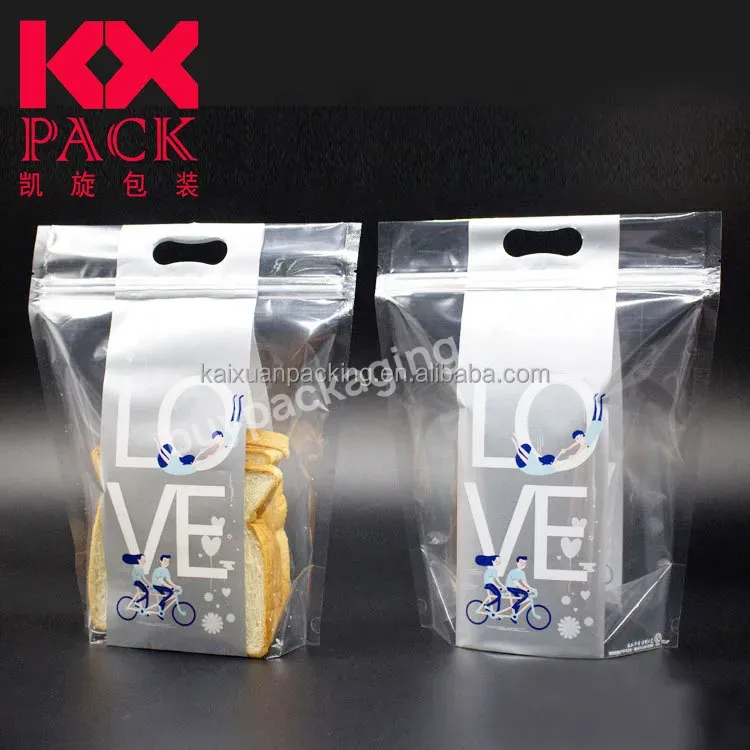 Colorful Fancy Portable Plastic Clear Stand Up Bakery Toast Zip Lock Bags Packaging For Food Packing In Stock - Buy Plastic Zip Lock Bags,Plastic Zip Bag Packaging,Bakery Plastic Bag.