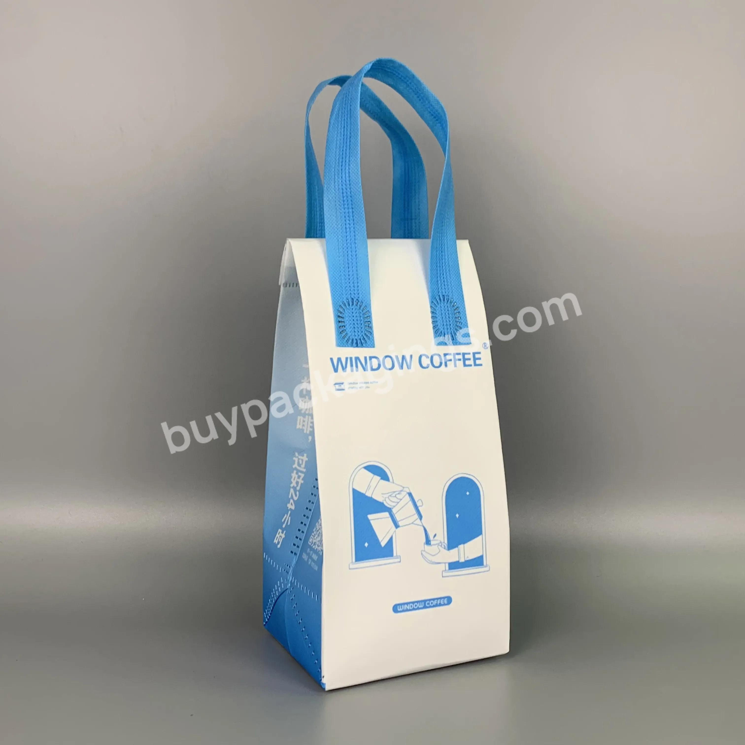 Colorful Printing Leakproof Waterproof Recycle Thermal Insulation Cooler Bag With Customize For Food Takeaway - Buy Non Woven Insulation Bag,Insulation Bag For Food Takeaway,Leakproof Thermal Insulation Bag.