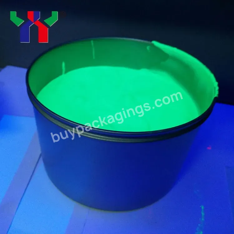Colorless To Grass Green Screen Printing Uv Invisible Ink,,Uv Dry,1kg/can - Buy Uv Invisible Ink,Uv Invisible Ink For Offset,Security Ink.