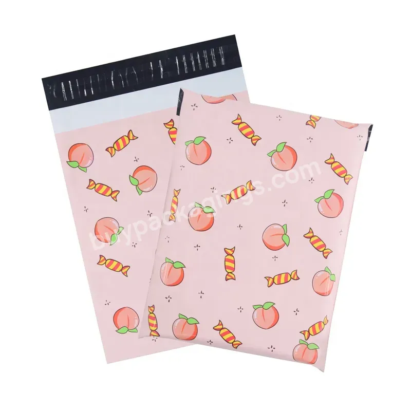 Colour Polymailers Light Pink Bag Bagsreusable Cartoon Peach Shipping Mailing Order Bags - Buy Mail Order Bags,Cartoon Mailing Bags,Peach Mailing Bagsreusable Bags.