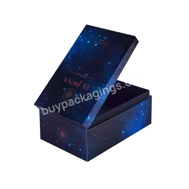 Competitive Price Perfume Bottle Gift Box Bule Star Perfume Packaging Paper Box - Buy Perfume Display Case,Box For Perfume Bottle,Wholesale Perfume Boxes.