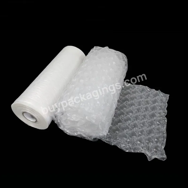 Compostable Ari Bubble Protective Wrap Air Cushion Film Roll - Buy Biodegradable Air Bubble,Eco Friendly Bubble Protective Plastic Film,Air Cushion Film Roll.