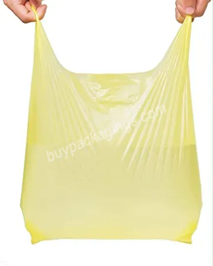 Compostable Biodegradable T-shirt Bag Holder - Buy Compostable T-shirt Bag,Biodegradable T-shirt Bag,T-shirt Bag Holder.