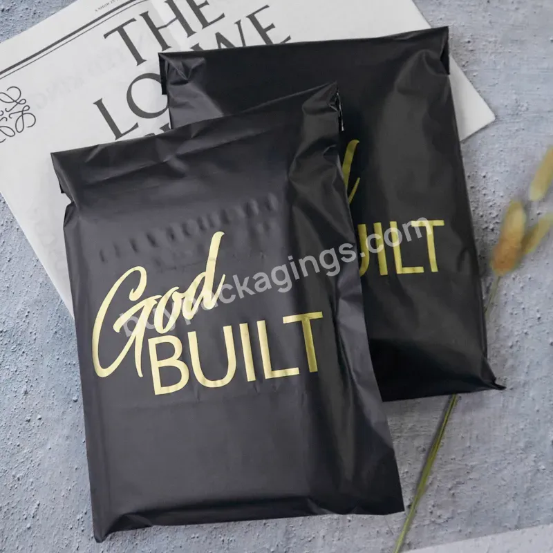 Compostable Eco Friendly Black Golden Polymailer Satchels Poly Mailer Plastic Mailing Courier Shipping Packing Bag For Clothing - Buy Compostable Eco Friendly Mailing Bag,Mailing Courier Shipping Packing Bag For Clothes,Compostable Black Golden Polym