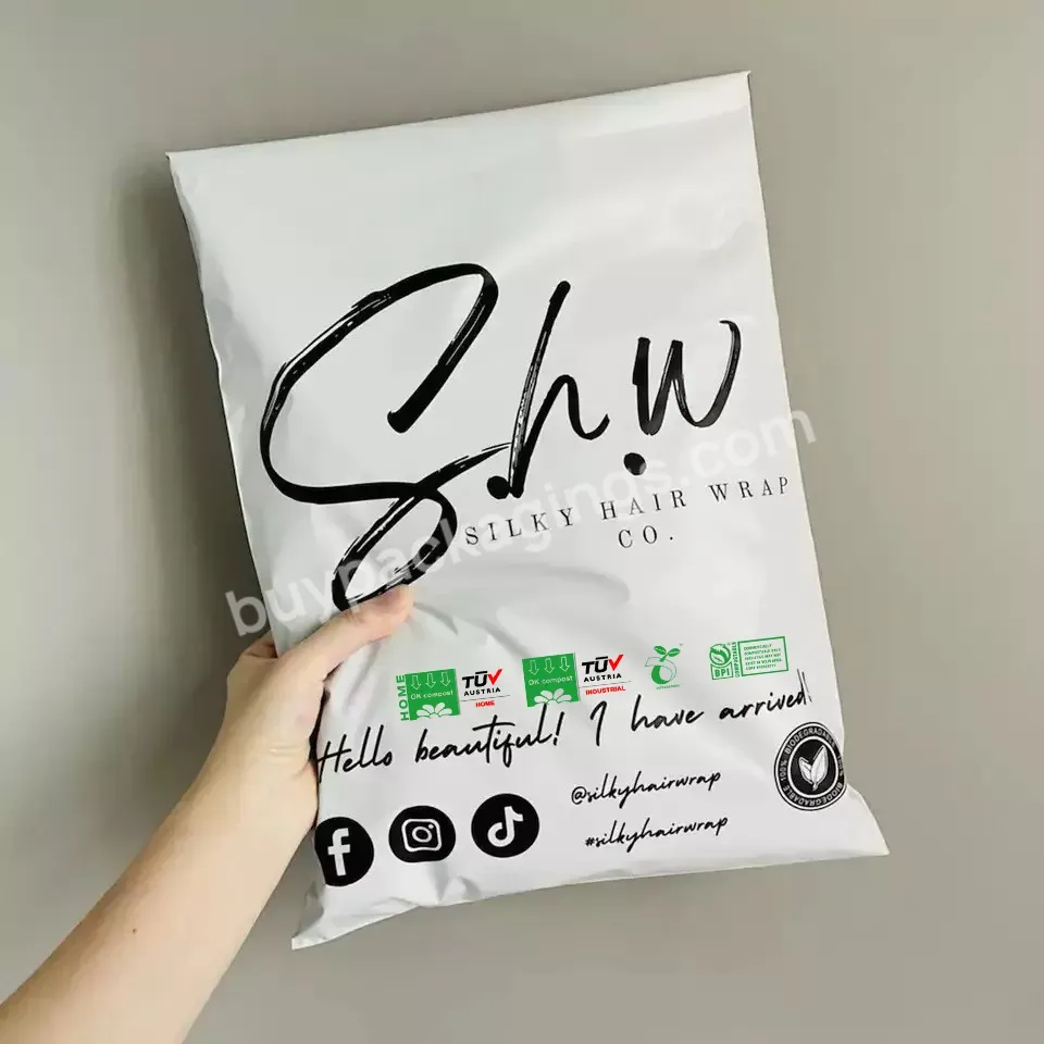Compostable Envelope Courier Bags Shipping Bag Plastic Pouches Poly Mailing Packaging Courier Polymailers - Buy Polymailers,Compostable Polymailers,Compostable Mailers Polymailers.