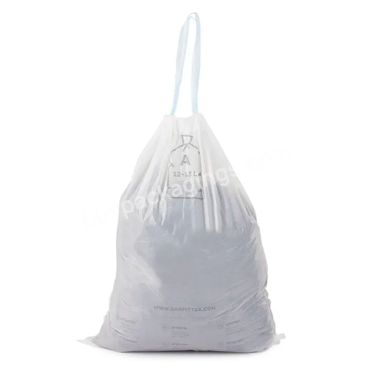 Contractor Bolsas De Basura Drawstring Garbage Bags Heavy Duty Plastic Bag With Logo Print Plastic Trash Bag - Buy Bolsas De Basura,Contractor Bags Heavy Duty,Plastic Bag With Logo Print Plastic Trash Bag.