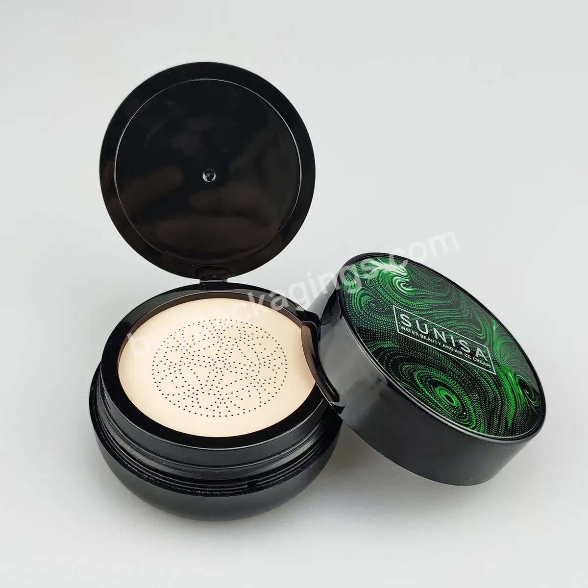 Cosmetic Bb Air Cushion Foundation Case,Makeup Empty Compact Powder Case Packaging - Buy 15g Empty Portable Air Cushion Puff Container Box Bb Cc Liquid Foundation Cream Powder Compact Case With Mirror,Stock Wholesale Empty Bb Cushion Foundation Cases