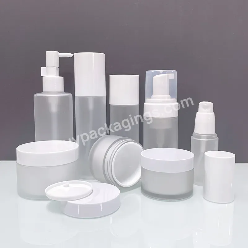 Cosmetic Beauty Product Containers Bottle And Tube Toner Cream Container Facial Lotion Skin Care Packaging Set - Buy Plastic Empty Bottle 120ml,Empty Plastic Bottles For Liquid,Plastic Jars.