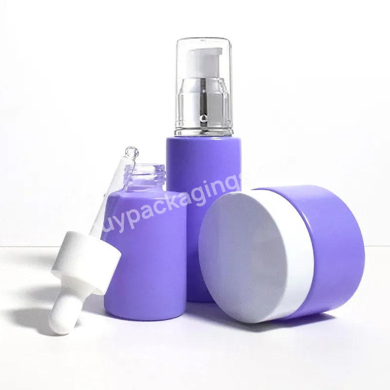 Cosmetic Beauty Product Containers Serum Bottle And Tube Suit Toner Cream Container Facial Lotion Skin Care Packaging Set - Buy Cosmetic Packaging Bottle Tube Packaging Cosmetics Luxury Cosmetic Tube,Cosmetic Glass Bottle Set 30g 50g 40ml 100ml 120ml