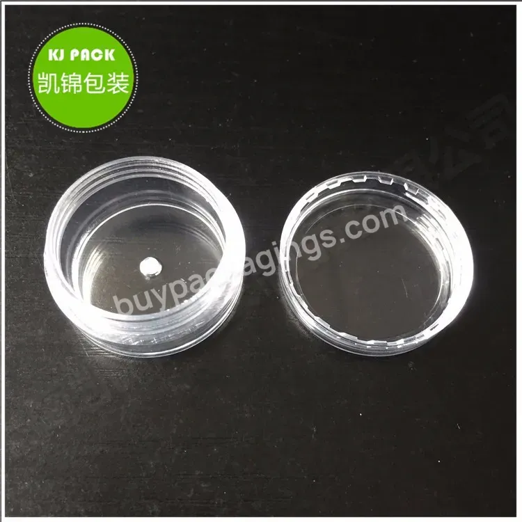 Cosmetic Containers Ps International Packing Screw Clear Small Plastic 5g 5ml 3g 5g 3g 5g 10g 20g 30g Round 10000pcs Freely - Buy 5ml Plastic Container,Nail Jar,Powder Nail Jar.