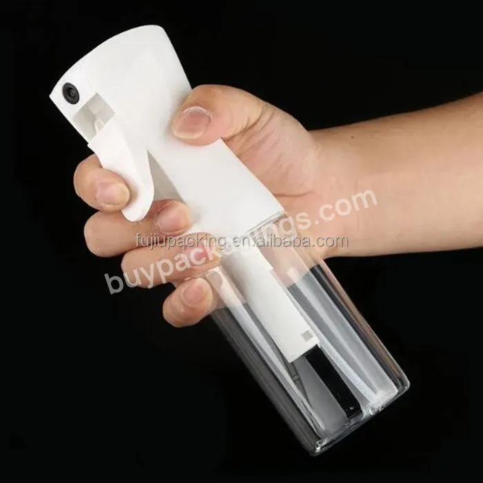 Cosmetic Fine Mist Sprayer Bottle 200ml 300ml Hair Water Alcohol Plastic Continuous Spray Bottle - Buy Cosmetic Fine Mist Sprayer Bottle 200ml 300ml,200ml 300ml Hair Water Alcohol Plastic Continuous Bottle,Automatic High Pressurized Plastic Continuou
