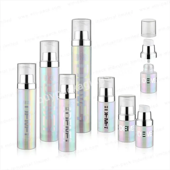 Cosmetic Luxury Glossy White Glass Lotion Bottle For Skin Care - Buy Glass Bottle,Luxury Cosmetic Glass Bottle,Empty Glass Bottles.