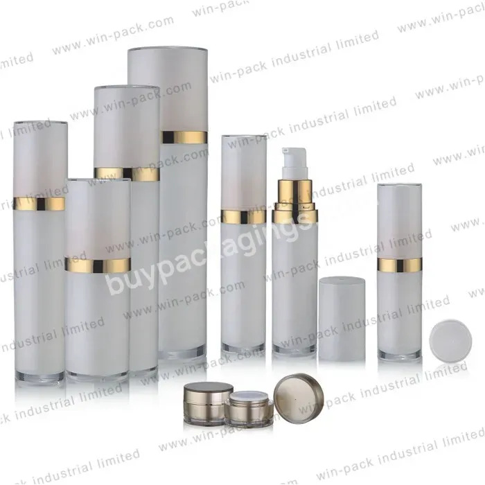 Cosmetic Milk White Acrylic Luxury Body Pump Lotion Bottle For Skin Care Series Factory Direct Provide - Buy Acrylic Lotion Bottle,Cosmetic Acrylic Bottle,Acrylic Luxury Lotion Bottle For Skin Care.