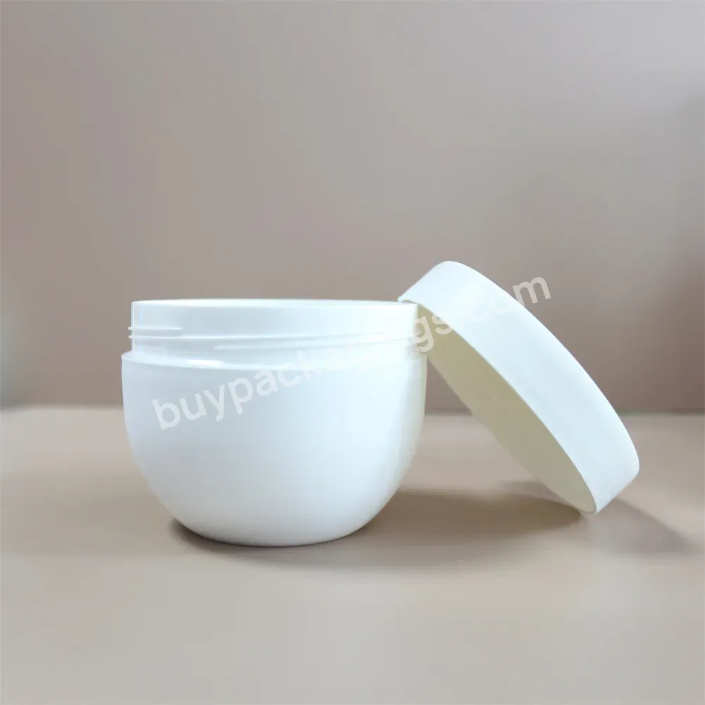 Cosmetic Plastic Pp Single Wall Bowl Shape Container Pots 300ml 10ounce Frosted Matt White Black Clear Lip Balm Hair Mask Jar - Buy Plastic Ice Cream Body Scrub Jar Pp Cosmetic Jar 50g 100g 200g Remover Cream Jar Pink Refillable,Wide Mouth Lotion Cre