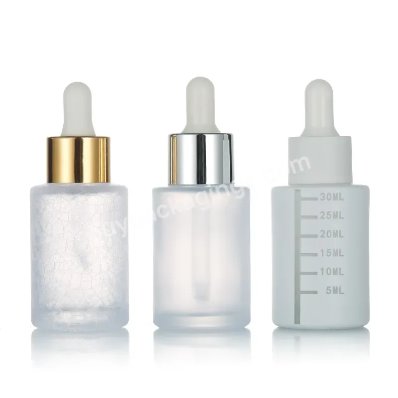 Cosmetic Skincare Packaging Frosted Glass Bottle 30 Ml 50 Ml 120 Ml Body Lotion Bottle Empty Pump Bottle - Buy Empty Glass Bottles With Pump,Lotion Serum Bottle Different Size Cosmetic Container,Luxury Skincare Glass Packaging.