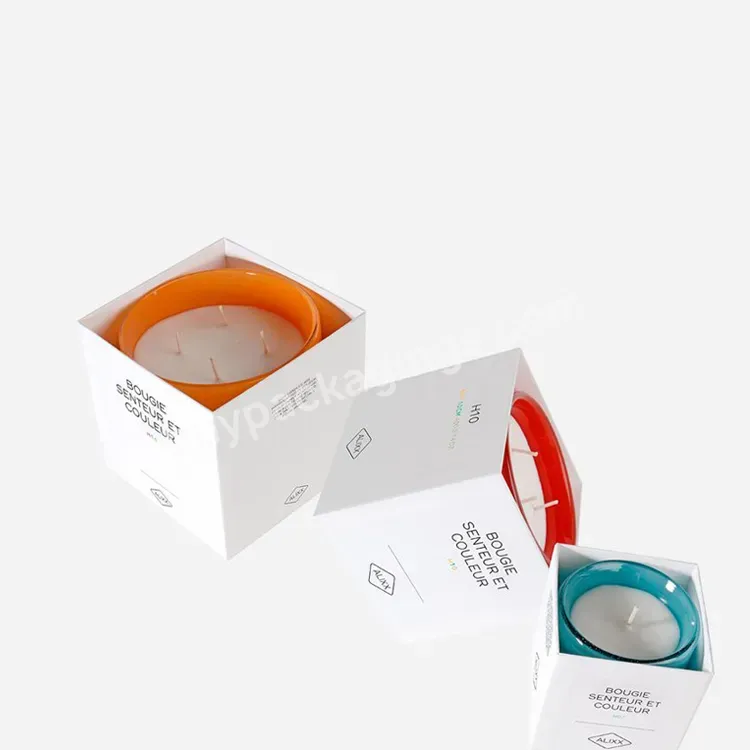 Creative High Quality Scented Candles Boxes Empty Box For Candle Glass Jar Candle Container Box - Buy Boxes For Packaging Candle,Candle Jar Lid Box,Packaging Candle Boxes.