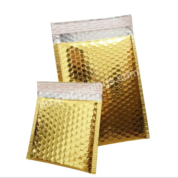 Creatrust Strong Strip Shipping Bags Mailing Packing Metallic Padded Envelopes Bubble Mailers Self-adhesive And Waterproof - Buy Metallic Padded Envelopes,Metallic Bubble Mailer,Mailer Bags.