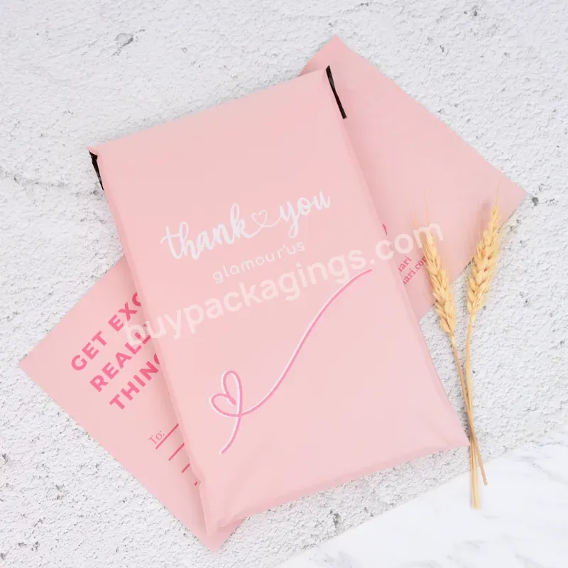 Custom 100% Biodegradable Compostable Pink Mailing Plastic Courier Envelope Packaging Shipping Mail Pouch Bag For Clothing - Buy Mail Pouch Bag For Clothing,Compostable Pink Mailing Plastic Bag,Plastic Courier Envelope Packaging Bag.