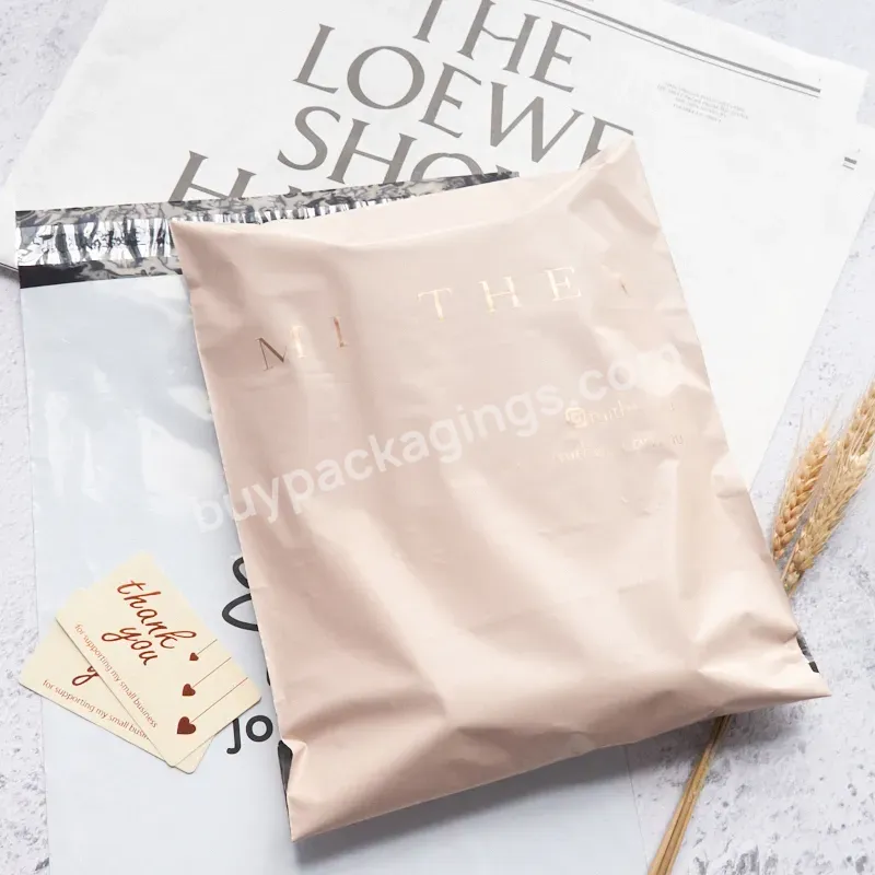 Custom 100% Biodegradable Nude Poly Mailers Envelope Plastic Mail Courier Packaging Postal Clothing Bag For Clothing & Shoes - Buy Biodegradable Poly Mailers,Nude Poly Mailers Envelope Bag,Plastic Mail Courier Packaging Postal Bag.