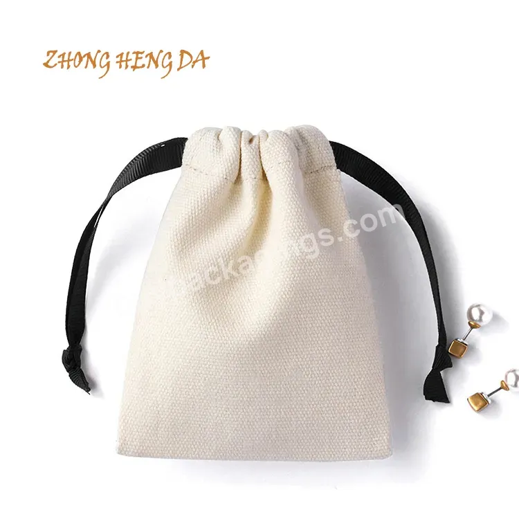 Custom 100% Organic Muslin Cotton Drawstring Bag Cotton Dust Bag