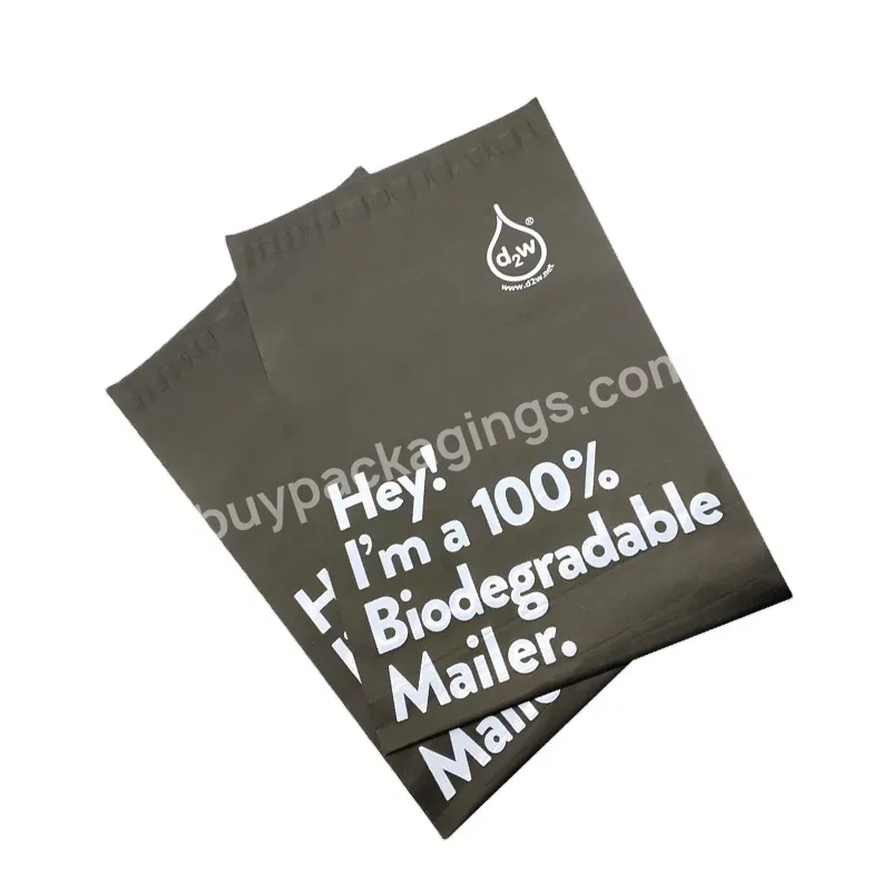 Custom 100% Recycle Biodegradable Mail Bags Big Size Poly Mailer 100 Clothing Waterproof Customised Printed Black Mailing Bags - Buy Packaging Bag Mail,Mail Bags Big Size,Mailing Logo Bag.
