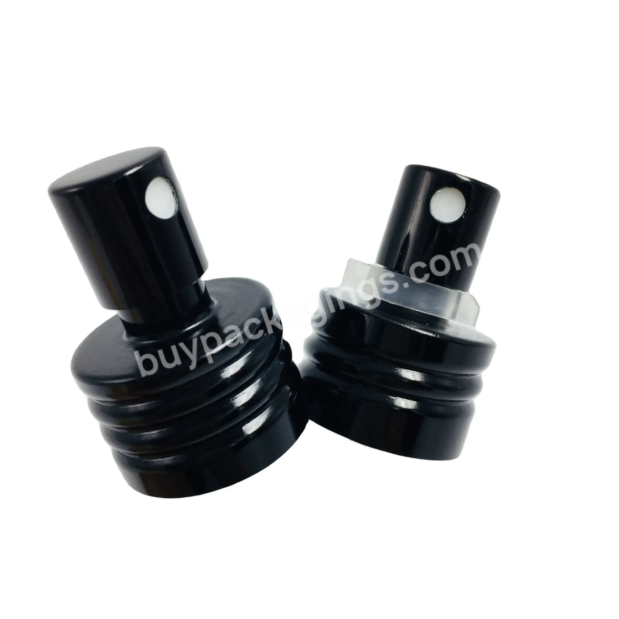 Custom 24mm Matte Black Metal Aluminum Screw Fine Mist Perfume Sprayer - Buy Perfume Sprayer,Fine Mist Sprayer,Perfume Pump Sprayer.