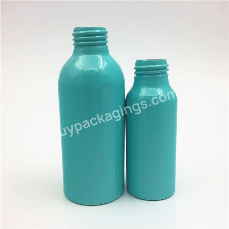 Custom 2oz 4oz Small Empty Turquoise Color Aluminum Perfume Bottle Manufacturer/wholesale Manufacturer/wholesale