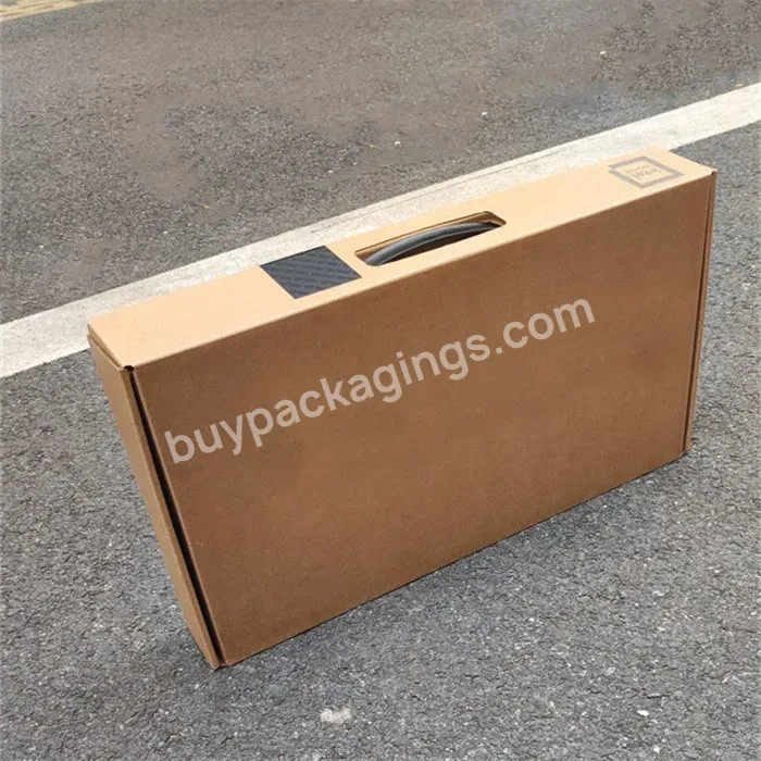 Custom 3 Layer Corrugated Cardboard Shipping Folding Laptop Packaging Box Laptop Postal Mailing Shipping Box - Buy Laptop Shipping Box,Laptop Cardboard Box,Laptop Gift Box.