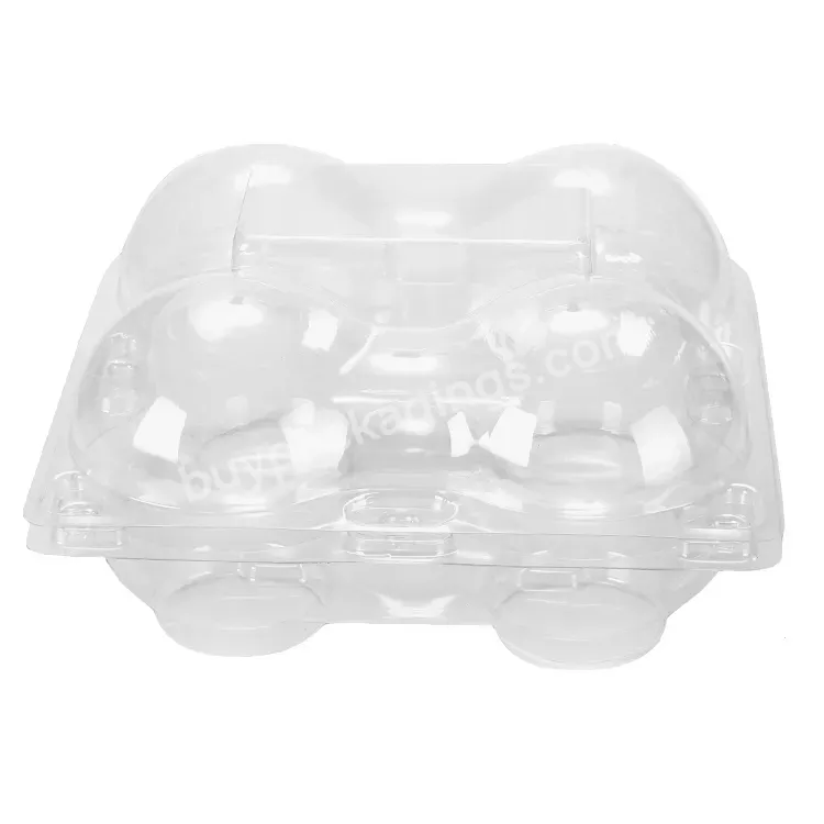 Custom 4 Compartments Clamshell Plastic Pet Fruit Container Box Clear Apple Box Fruit Stackable Tray - Buy 4 Compartments Clamshell Fruit Container,Apple Box Fruit Stackable Tray,Custom Pet Fruit Container Box.