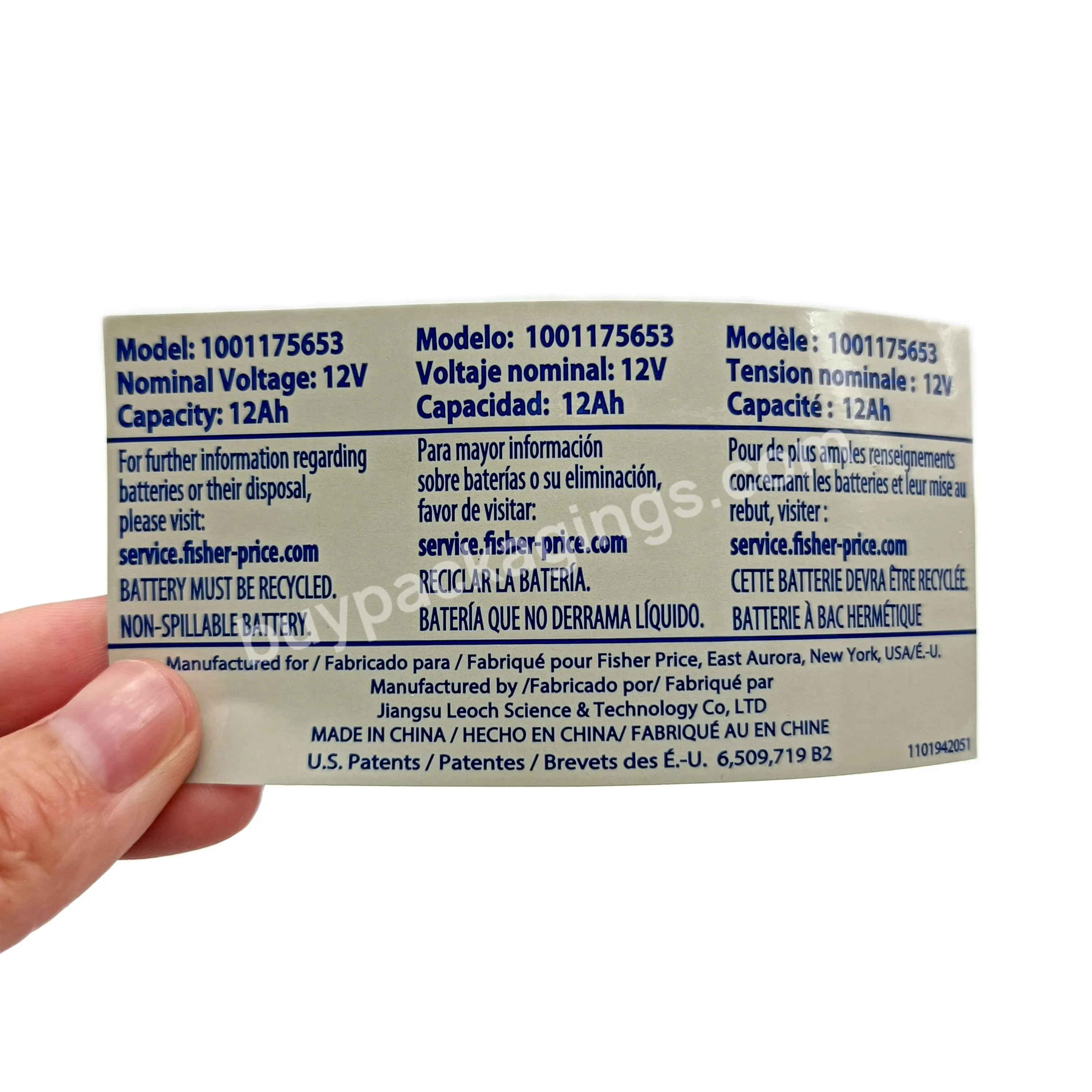 Custom Adhesive Waterproof Synthetic Paper Bottle Label Roll Logo Label Sticker Printing - Buy Custom Stickers,Sticker Printing,Label Stickers.